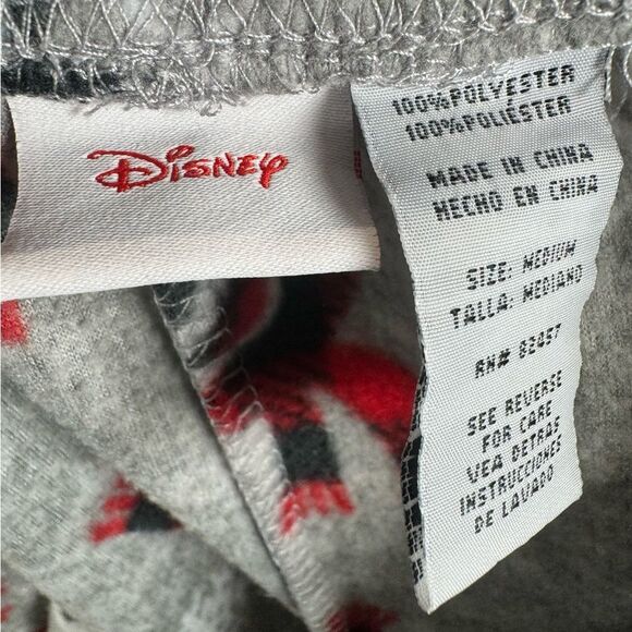 Disney Mickey Mouse fleece sleep pajama pants size medium NWOT - Picture 4 of 4
